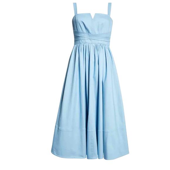 Cinq à Sept Cornelia Denim Sundress in Blissful
Blue Size 6 - Picture 1 of 13